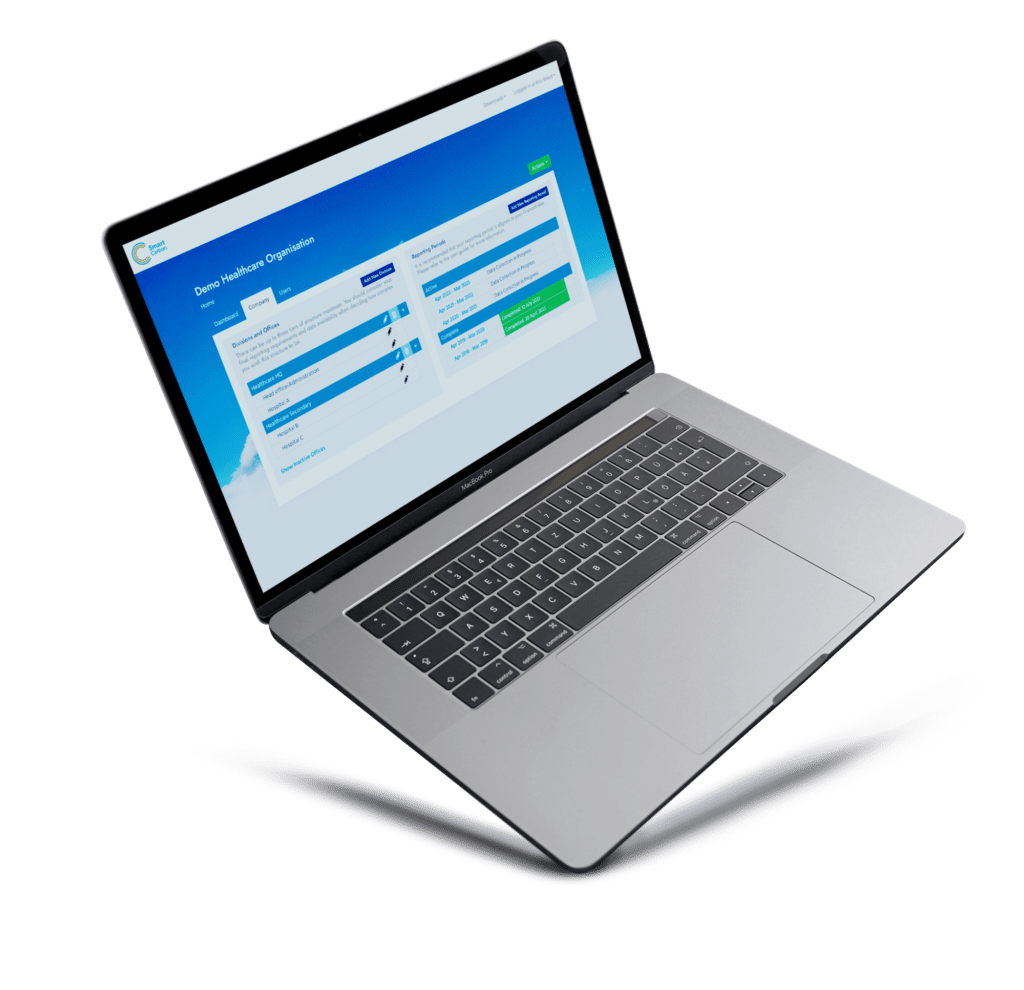 SmartCarbon Dashboard Laptop