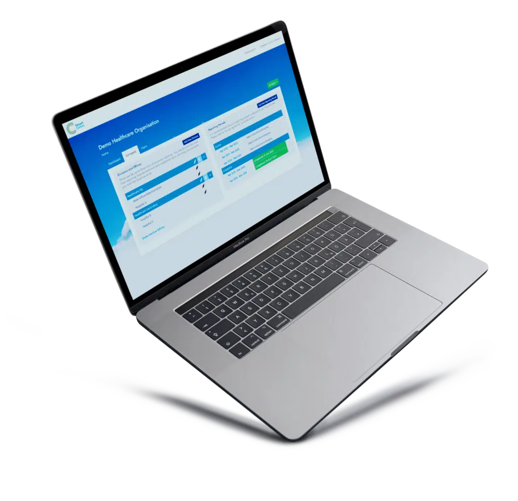 SmartCarbon Dashboard Laptop
